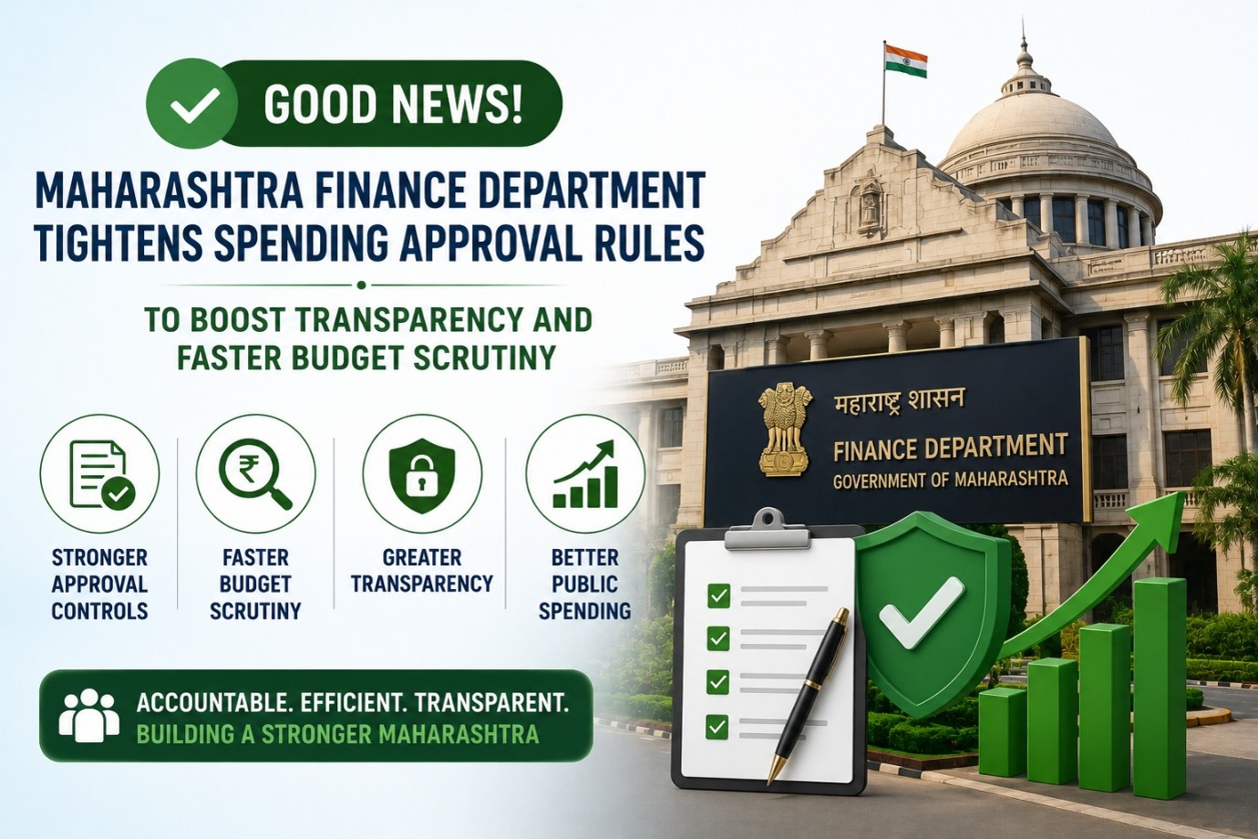 Maharashtra Finance Department Tightens Spending Approval Rules to Boost Transparency and Faster Budget Scrutiny