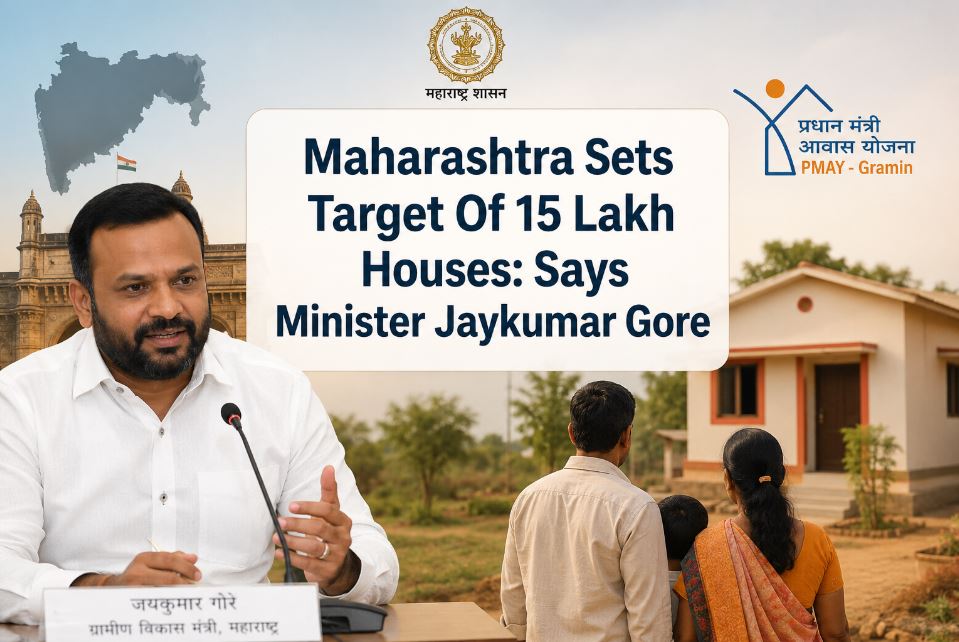 15 Lakh Homes Planned in Maharashtra Under Housing Push