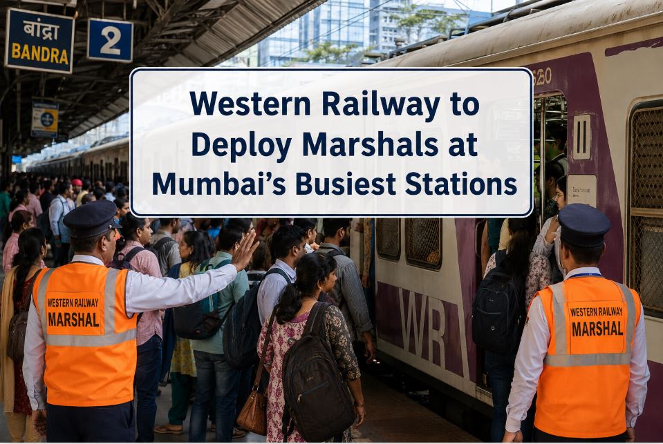 Western Railway Deploys Marshals at Mumbai AC Local Stations