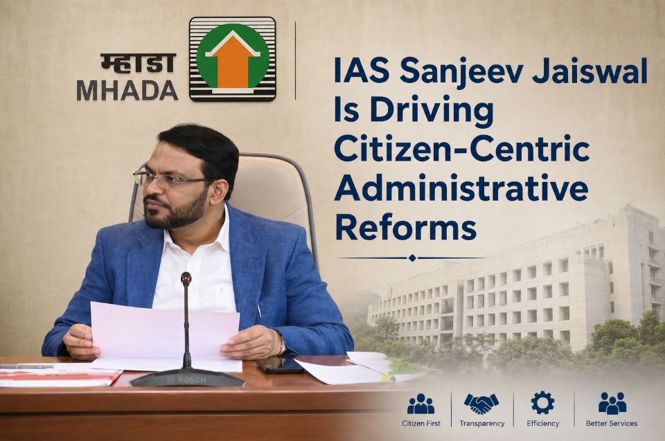 IAS Sanjeev Jaiswal's MHADA Center Improves Citizen Access