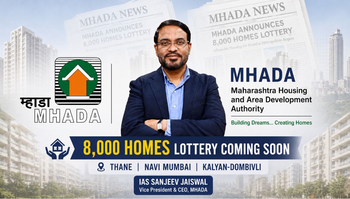 MHADA Mumbai Lottery 2026 Offers 8,000 Affordable Homes