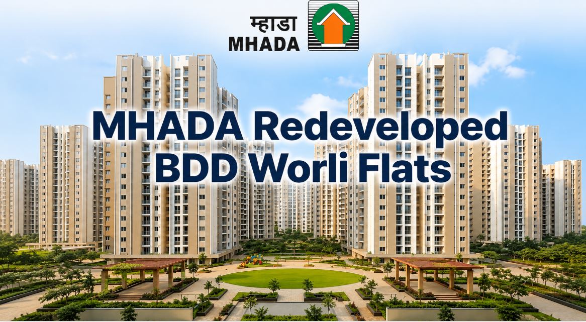 MHADA Completes 556 Redeveloped BDD Worli Flats for Handover