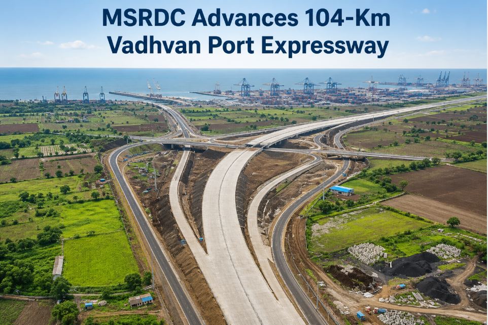 MSRDC Advances 104-Km Vadhvan Port Expressway Project