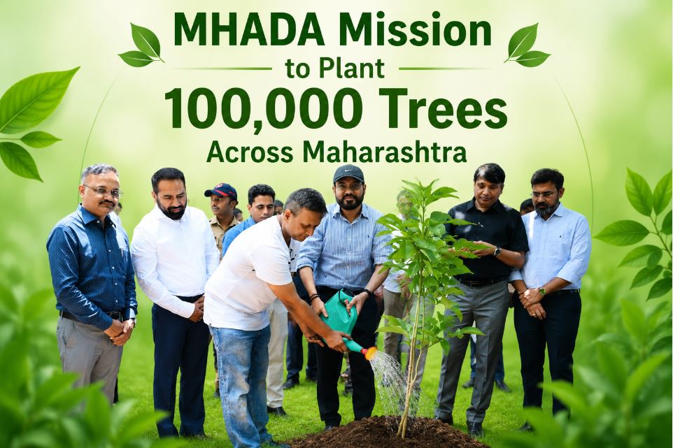MHADA Launches Mission to Plant 100,000 Trees in Maharashtra