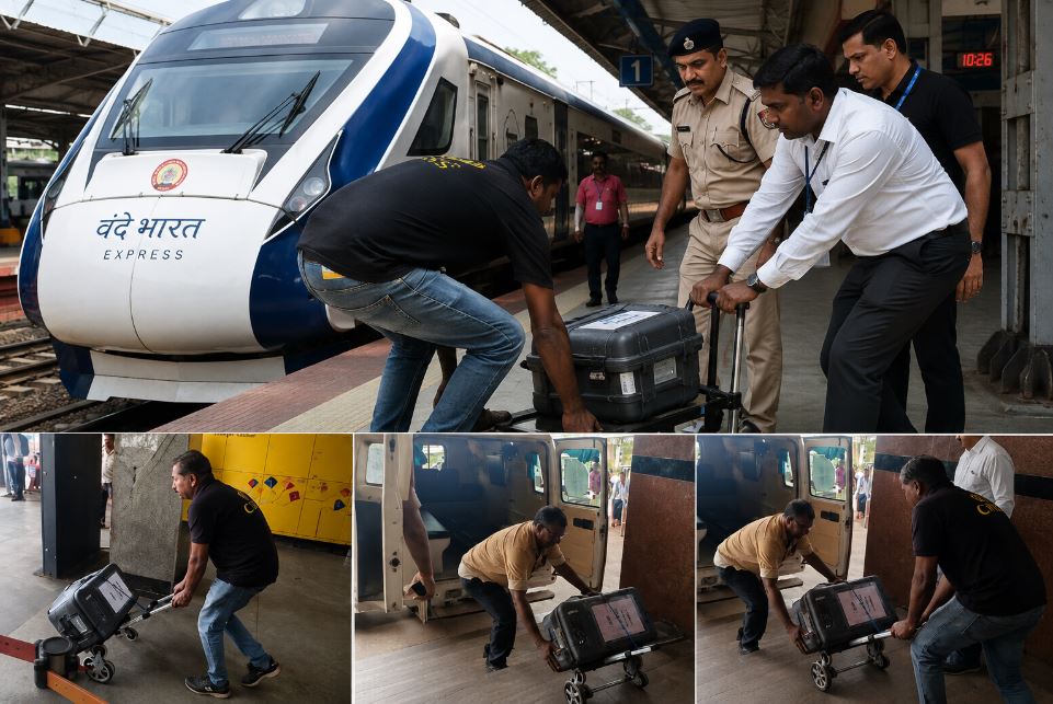 Vande Bharat Completes First Live Heart Transport Mission