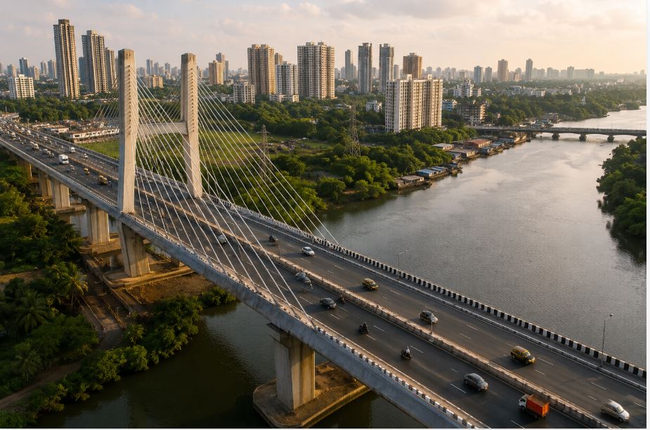 BMC Andheri-Goregaon Cable-Stayed Bridge Cost Rises to 709 Crore