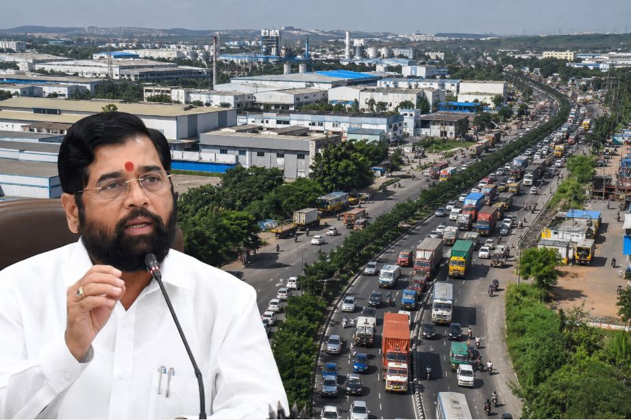 Eknath Shinde Directs 14 Departments to Resolve Chakan-Talegaon Traffic