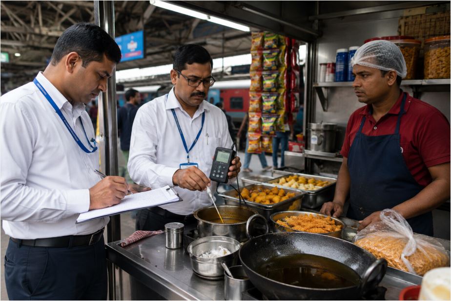 Western Railway Steps Up Food Safety With 1,523 Catering Inspections