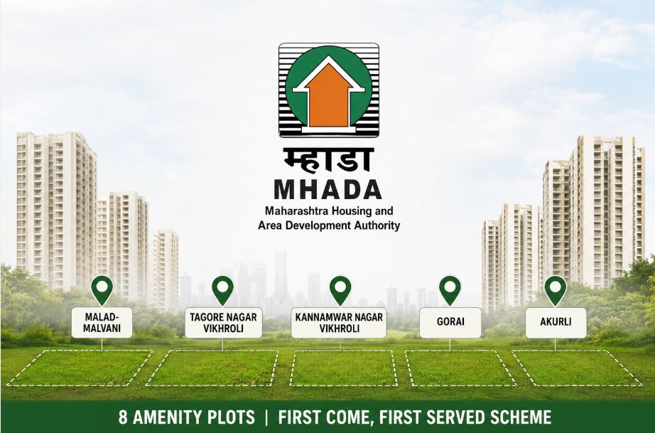MHADA Mumbai Board Opens Registration for 8 Amenity Plots
