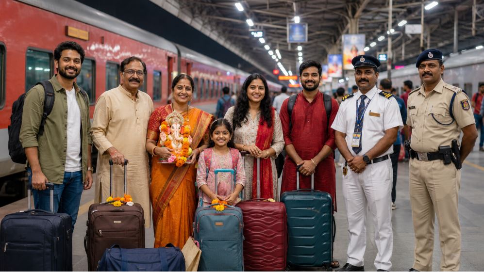 Mumbai-Konkan Trains See 1 Lakh 13 Thousands Bookings for Ganeshotsav