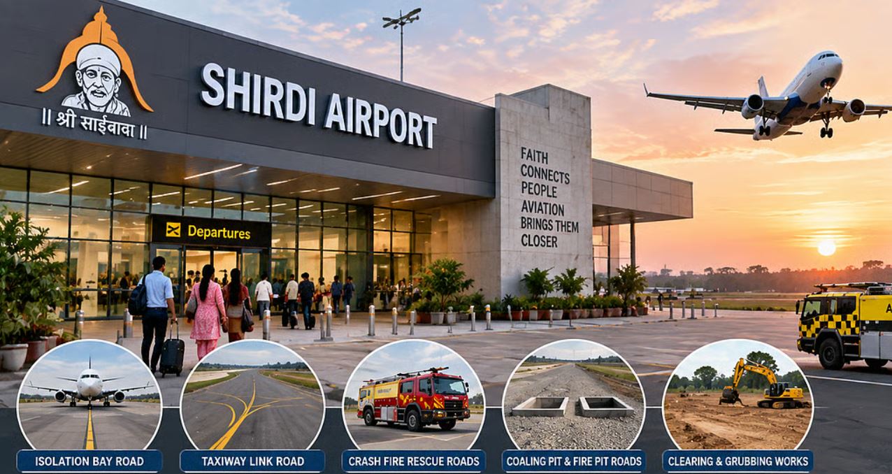 Shirdi Airport to Get 6 Crore 60 Lakh Safety Upgrade