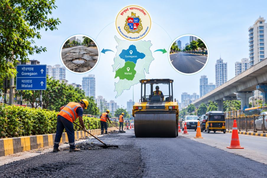 BMC Road Repair Drive Targets Goregaon and Malad