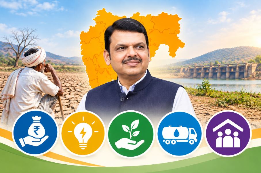 Relief Announced for Declares 265 Tehsils Drought-Affected