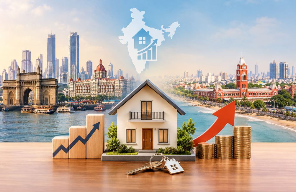 Mumbai, Chennai Lead India's Housing Price Growth in Q3