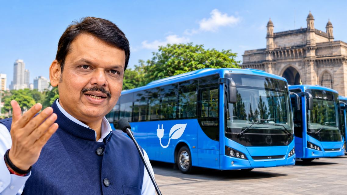 Maharashtra Plans 50,000 Electric Buses in 4 Years
